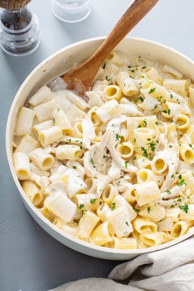 Goat Cheese Pasta With Chicken Rosemary My Baking Addiction