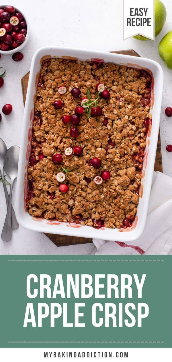 Cranberry Apple Crisp My Baking Addiction