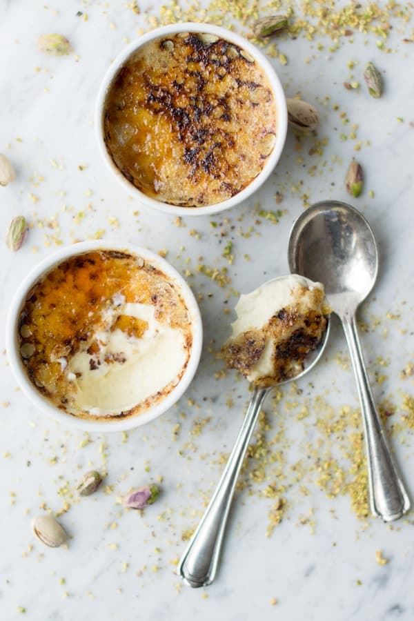 Pistachio Rum Creme Brulee My Baking Addiction