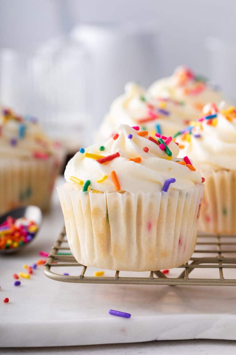 Homemade Funfetti Cupcakes My Baking Addiction