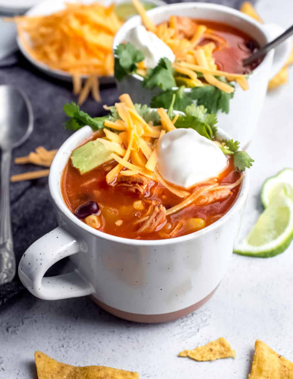 Easy Tortilla Soup My Baking Addiction