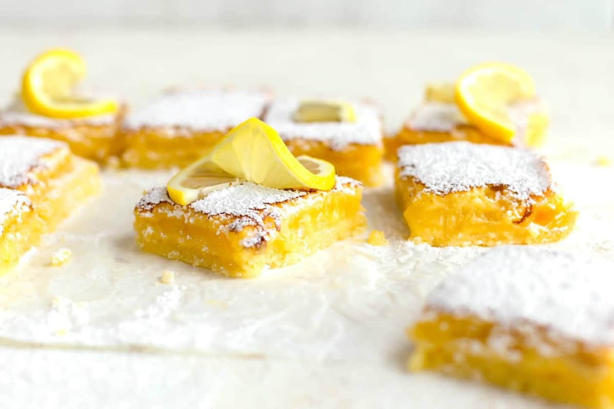 Homemade Lemon Bars My Baking Addiction