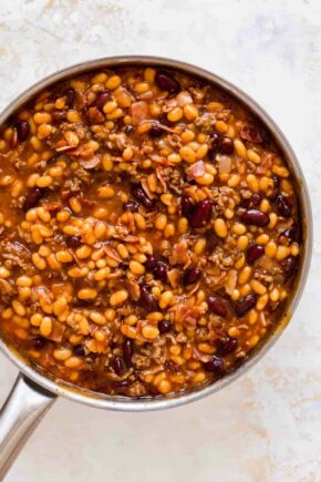 Old Fashioned Baked Beans | My Baking Addiction