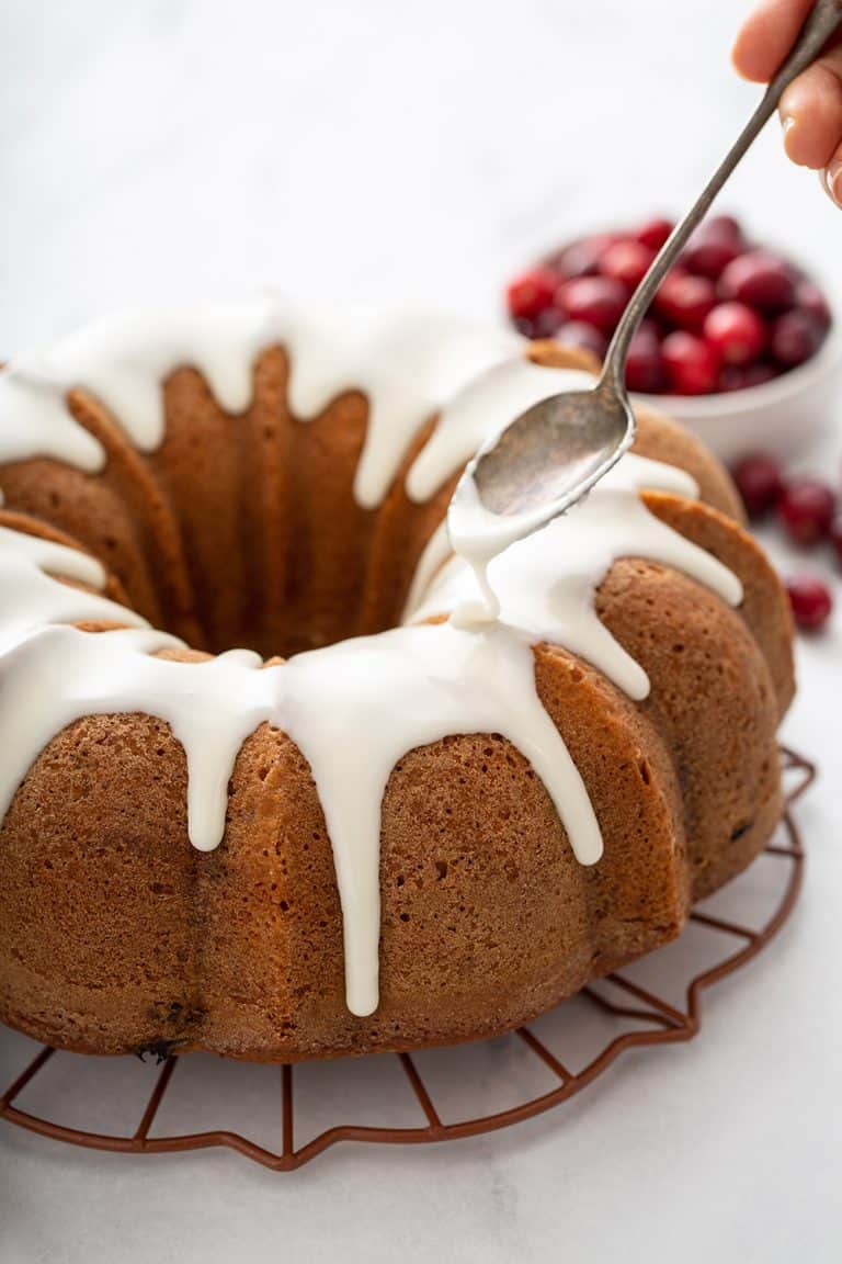 Cranberry Orange Bundt Cake | My Baking Addiction