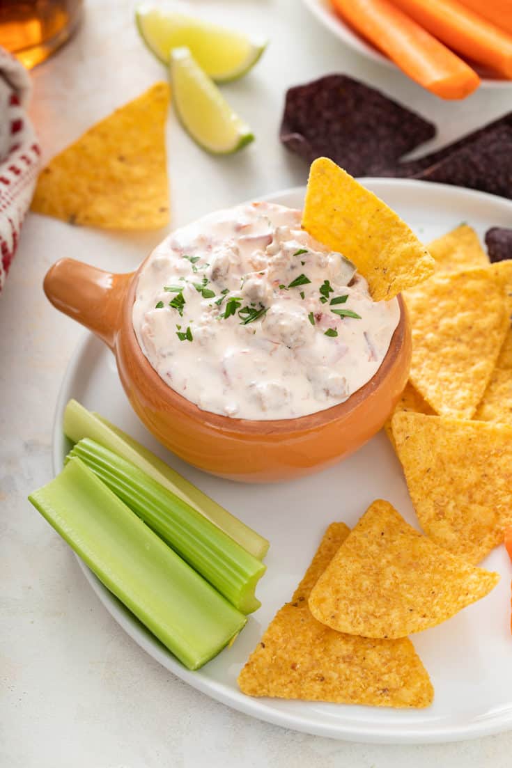 Spicy Sausage Dip | My Baking Addiction