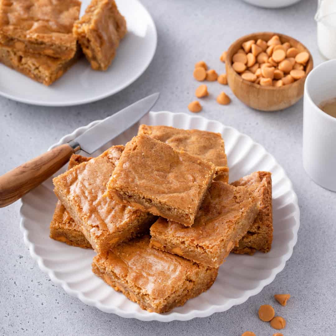 Brown Butter Blondies With Butterscotch My Baking Addiction