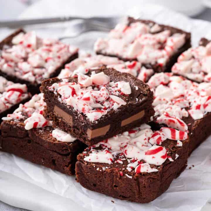 Peppermint Brownies | My Baking Addiction