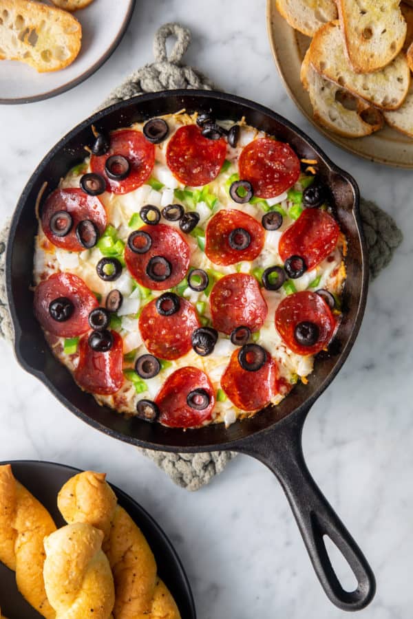 Pizza Dip Recipe | My Baking Addiction