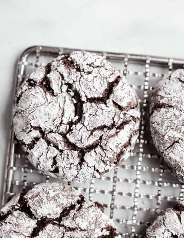 Easy Chocolate Crinkle Cookies Recipe My Baking Addiction