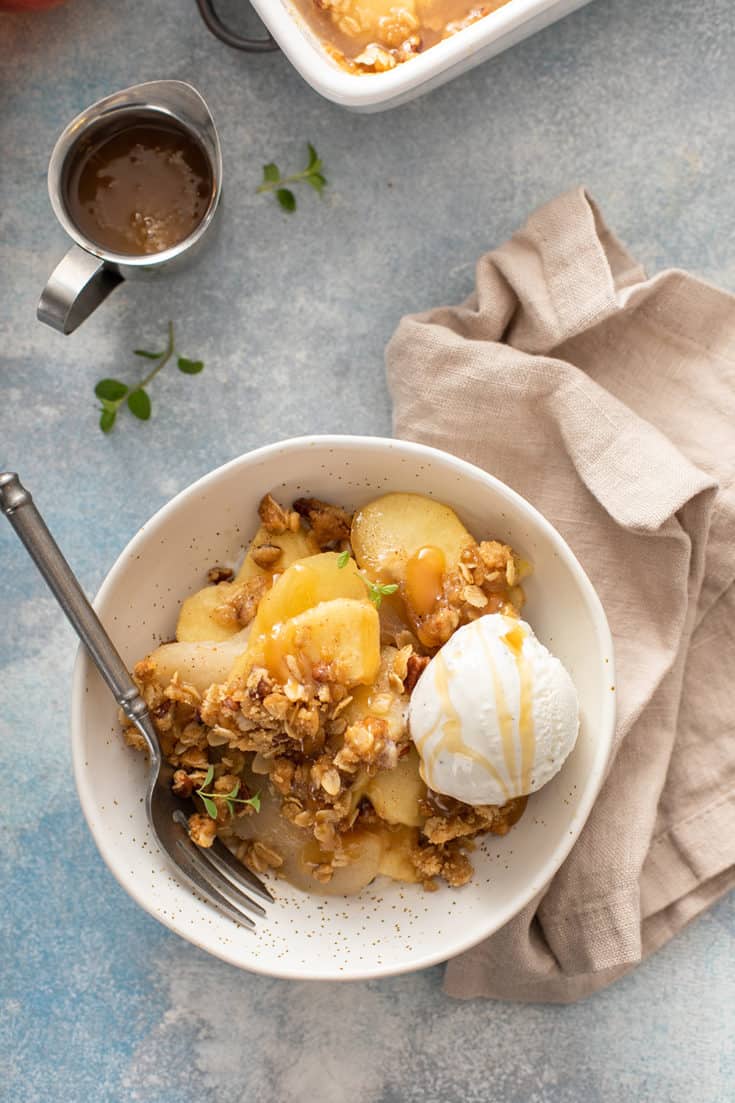 Apple Pear Crisp Recipe | My Baking Addiction