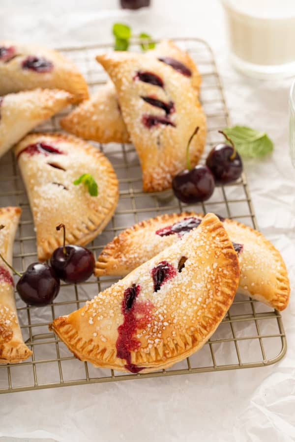 Cherry Hand Pies Recipe | My Baking Addiction