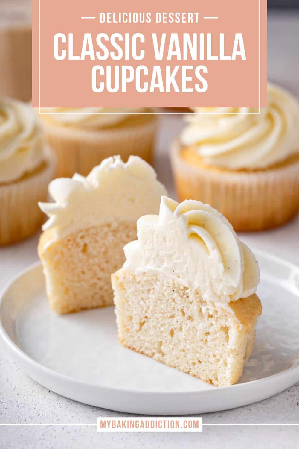 Vanilla Cupcakes Recipe | My Baking Addiction