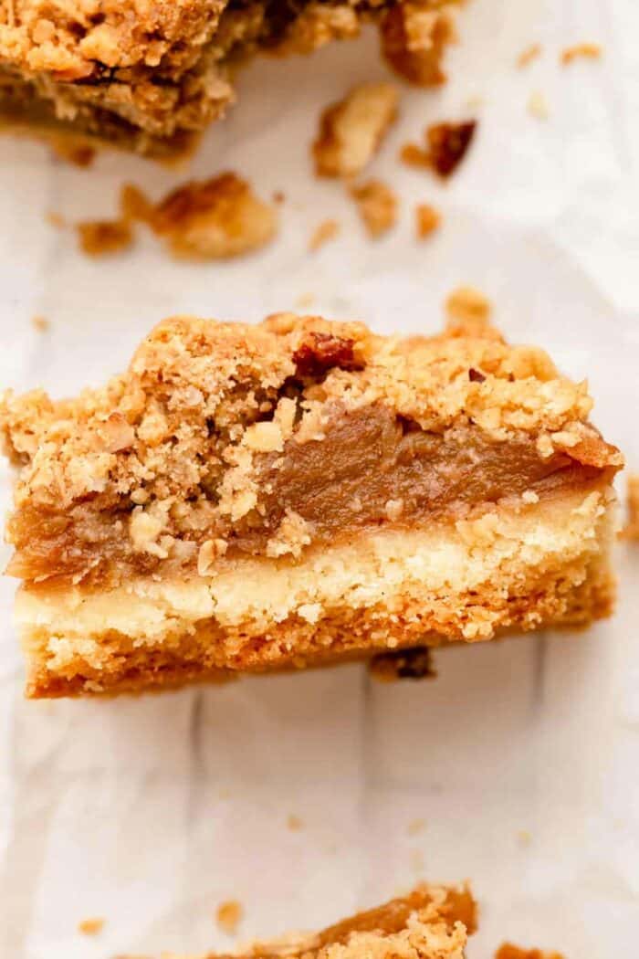 Apple Pie Bars Recipe | My Baking Addiction