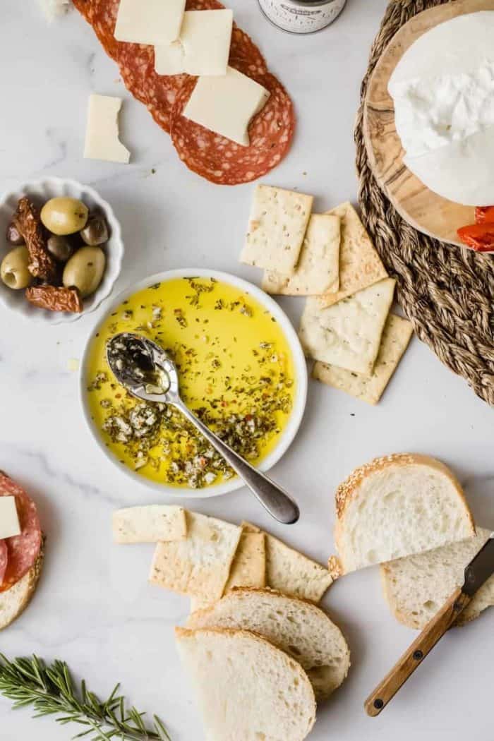 Extra Virgin Olive Oil Herb Dip My Baking Addiction