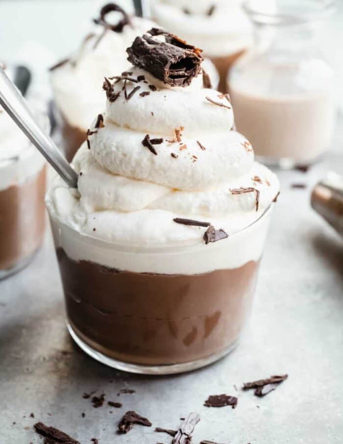 Homemade Chocolate Pudding with Baileys Irish Cream | My Baking Addiction