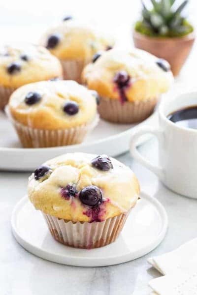 Blueberry Doughnut Muffins | My Baking Addiction