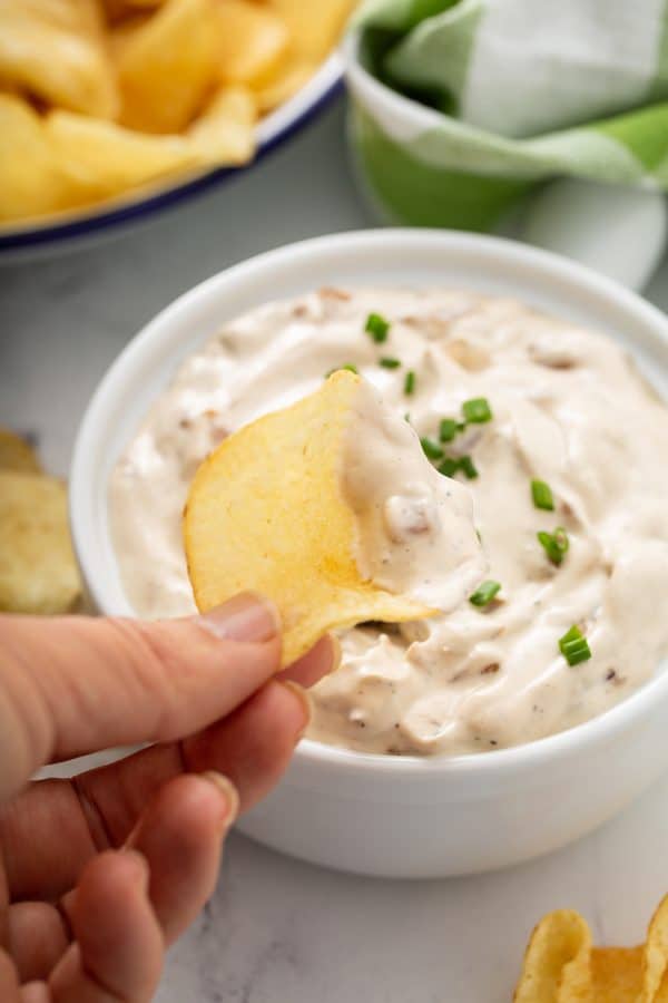 Homemade French Onion Dip | My Baking Addiction