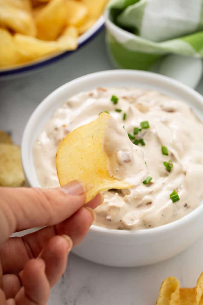 Best French Onion Dip Recipe - How to Make French Onion Dip