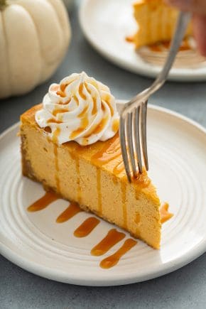 Classic Pumpkin Cheesecake | My Baking Addiction