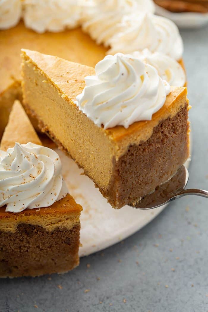 Classic Pumpkin Cheesecake | My Baking Addiction