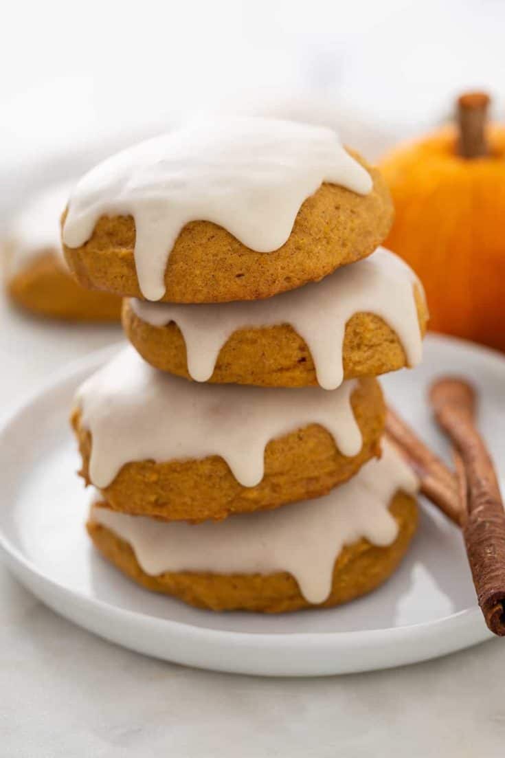 Day 2: Soft Glazed Pumpkin Cookies - Lovin' From the Oven