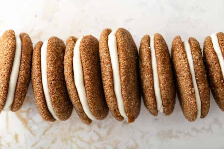 Pumpkin Molasses Sandwich Cookies My Baking Addiction