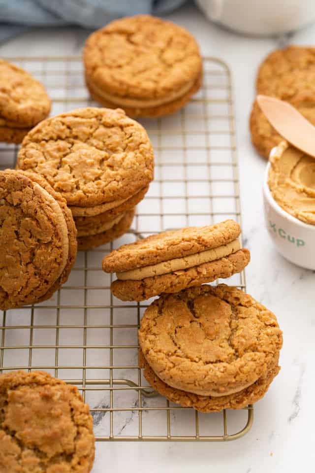 Biscoff Sandwich Cookies | My Baking Addiction