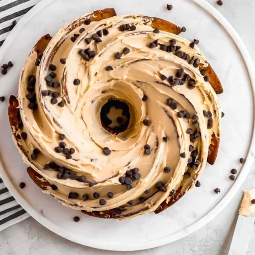 Chocolate Chip Bundt Cake (With Cake Mix) - The Shortcut Kitchen