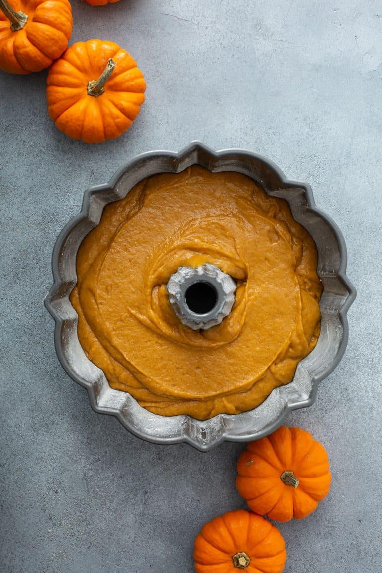 Pumpkin Bundt Cake With Cream Cheese Frosting | My Baking Addiction