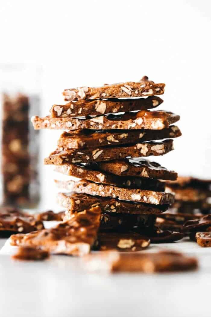 Pecan Brittle Recipe | My Baking Addiction