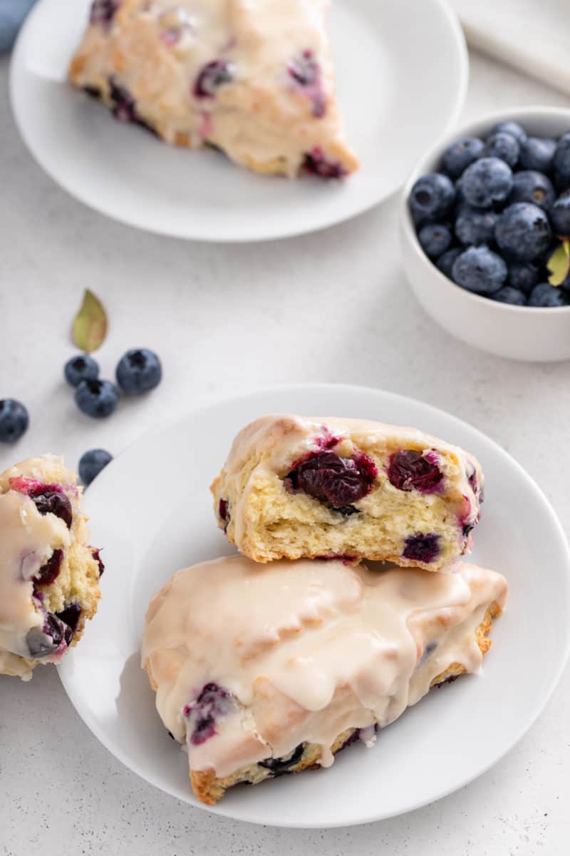 Blueberry Scones Recipe | My Baking Addiction