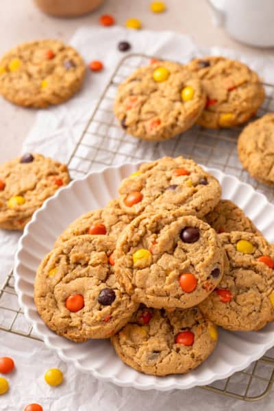 Reese's Pieces Cookies | My Baking Addiction