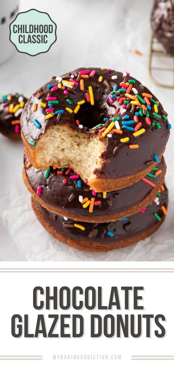 Chocolate Glazed Donuts Recipe | My Baking Addiction