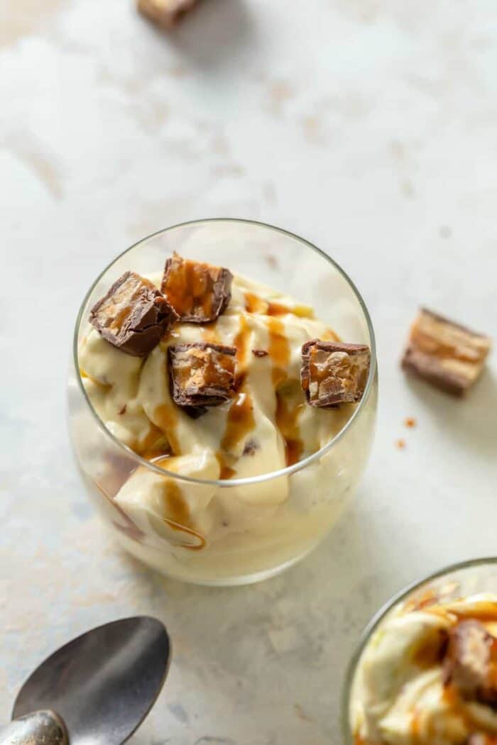 Snickers Caramel Apple Salad My Baking Addiction