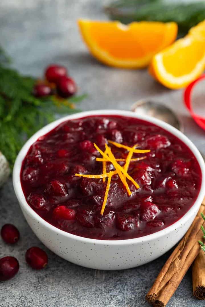 Homemade Cranberry Sauce Recipe | My Baking Addiction