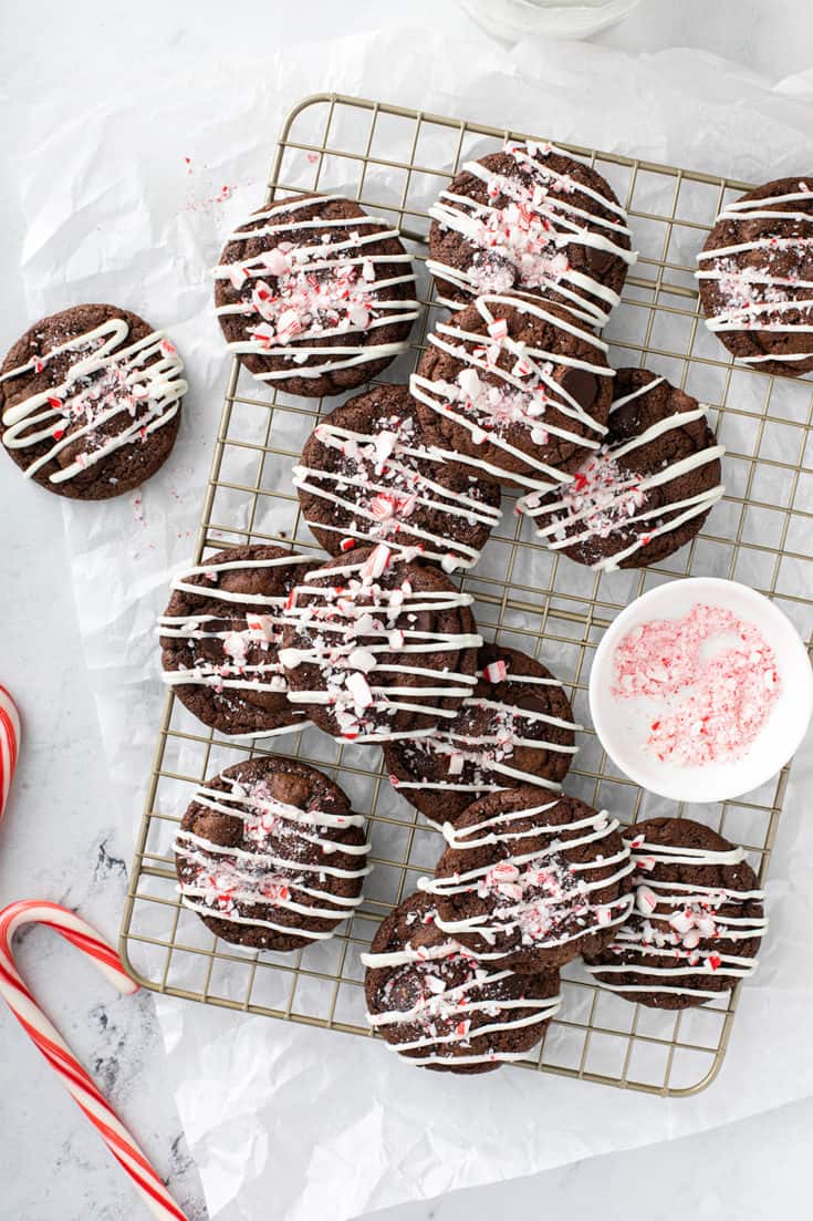 Peppermint Mocha Cookies My Baking Addiction