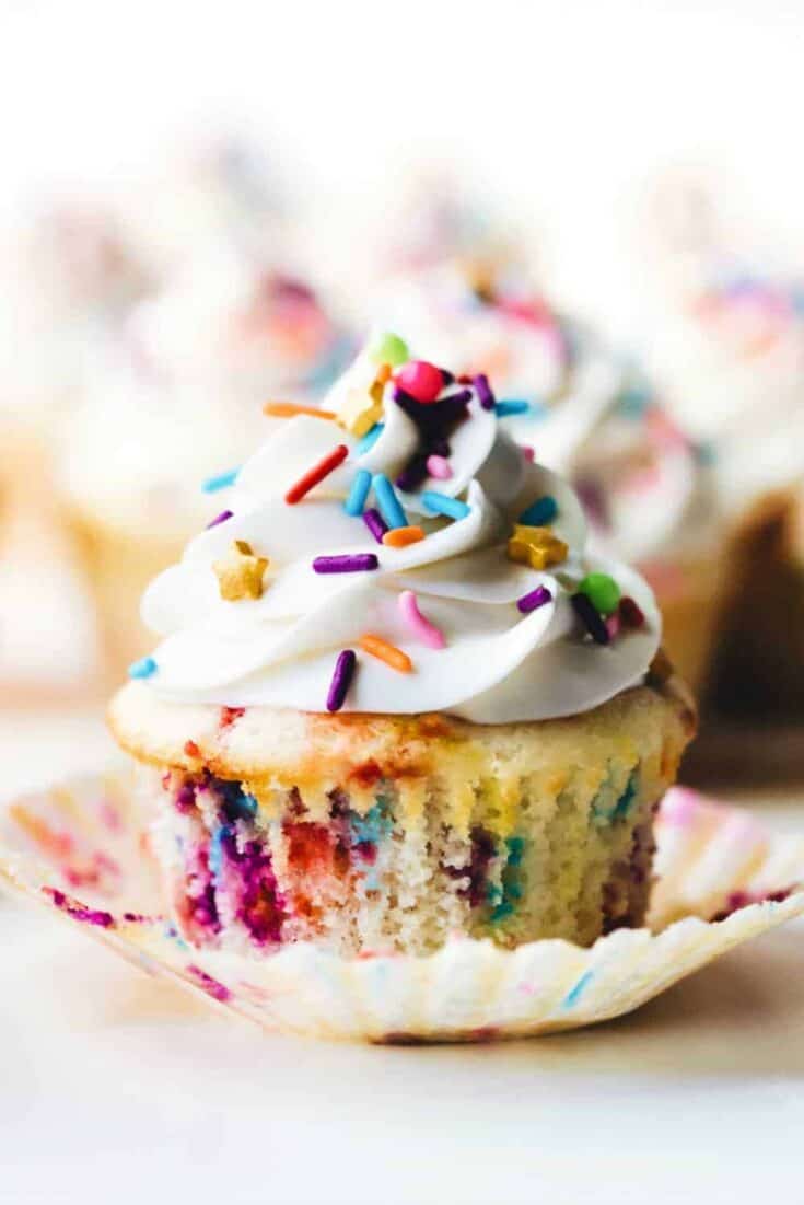 Homemade Funfetti Cupcakes My Baking Addiction