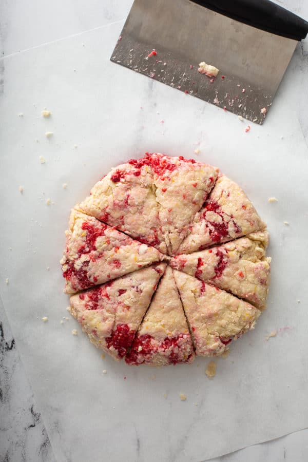 Lemon Raspberry Scones My Baking Addiction 0834