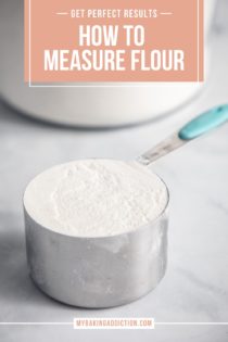 How to Measure Flour (The Right Way!) - Sugar Spun Run