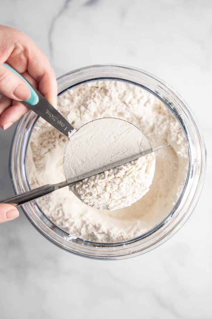 How to Measure Flour - with and without a Kitchen Scale - Just so