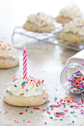 Birthday Cake Cookies | My Baking Addiction