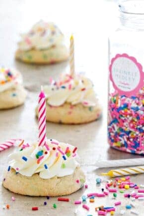 Birthday Cake Cookies | My Baking Addiction