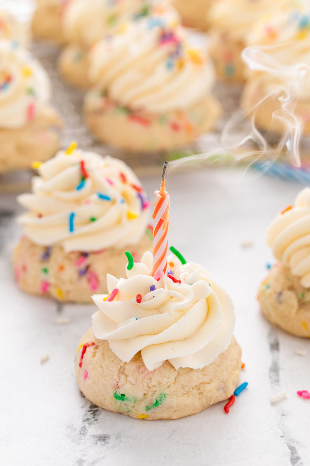 Birthday Cake Cookies | My Baking Addiction