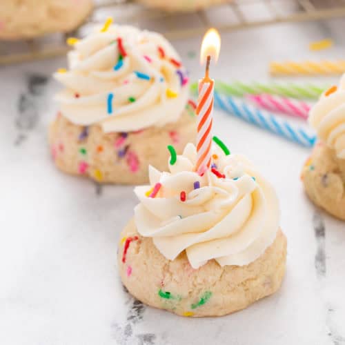 Birthday Cake Cookies | My Baking Addiction