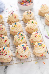 Birthday Cake Cookies | My Baking Addiction