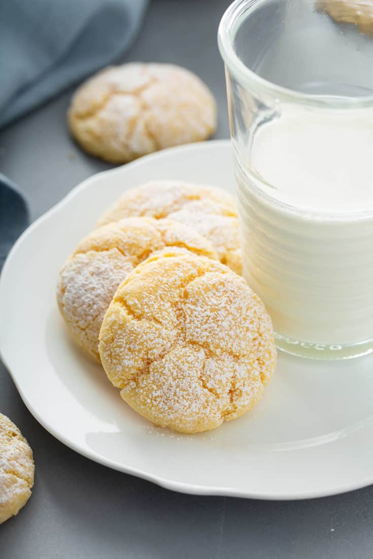 Gooey Butter Cookies (with cake mix) - My Baking Addiction