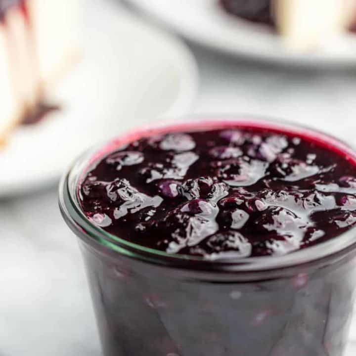 Homemade Blueberry Sauce | My Baking Addiction