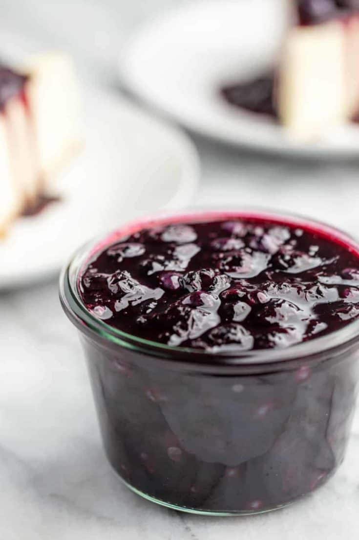 Homemade Blueberry Sauce | My Baking Addiction