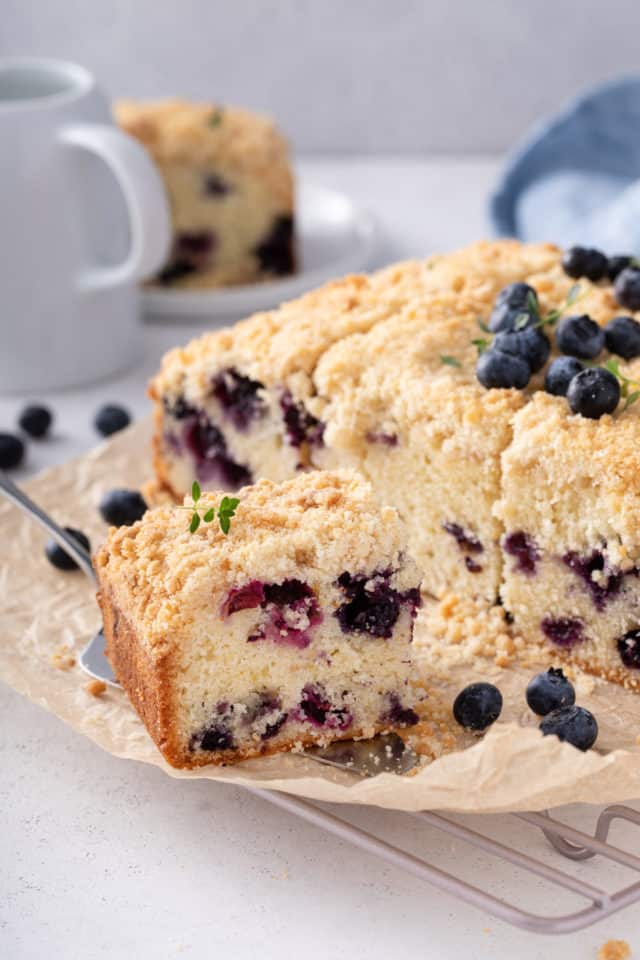 Blueberry Coffee Cake - My Baking Addiction