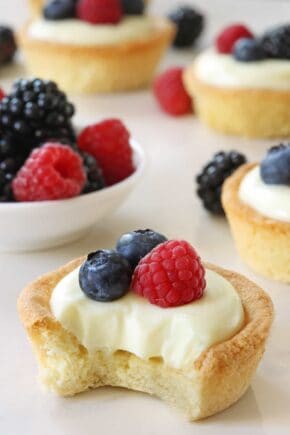 Berry Cookie Cups - My Baking Addiction